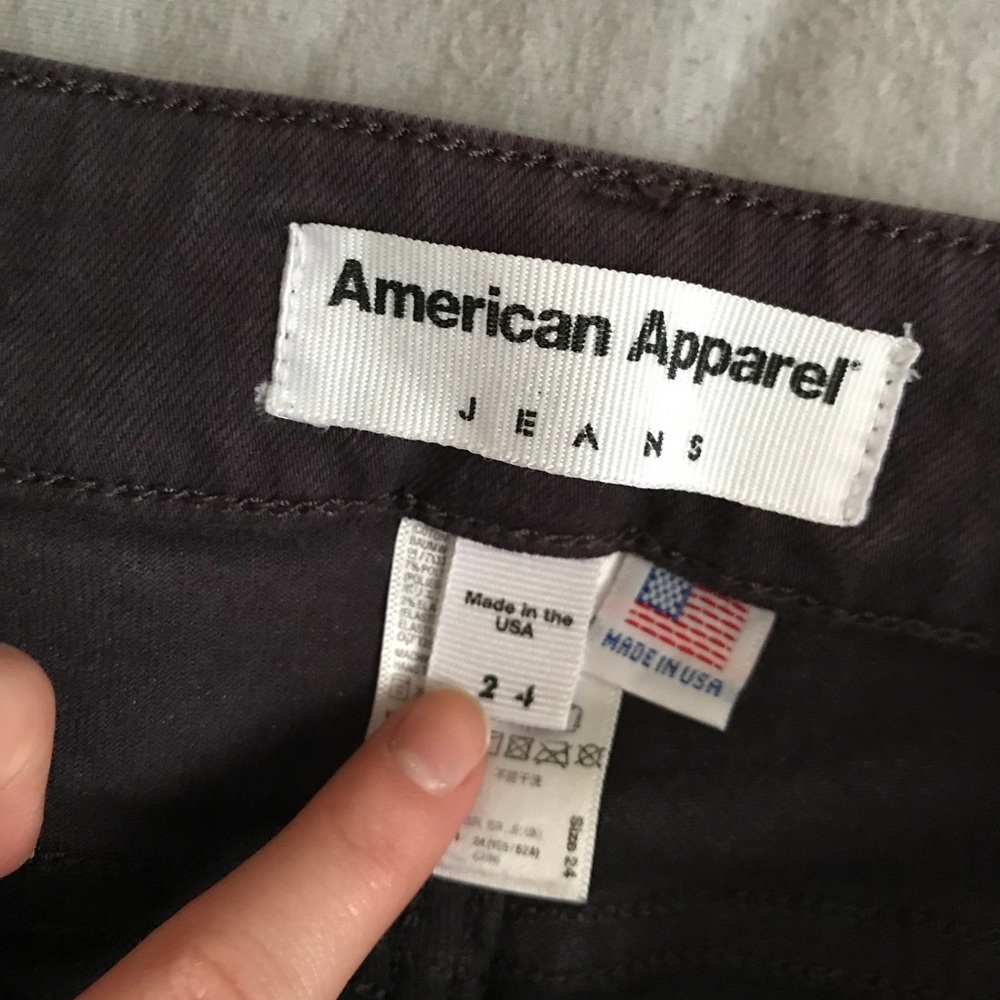 sold AA / purple pencil jeans - Picture 2 of 4